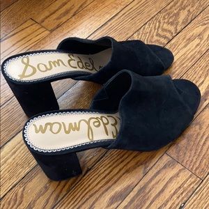Sam Edelman suede heels, never worn (tags removed)